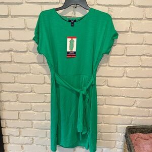 New Chaps knit women’s dress super flattering size M